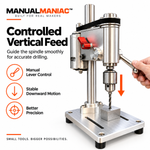 Manualmaniac™ PrecisionBench Mini Drill