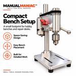 Manualmaniac™ PrecisionBench Mini Drill
