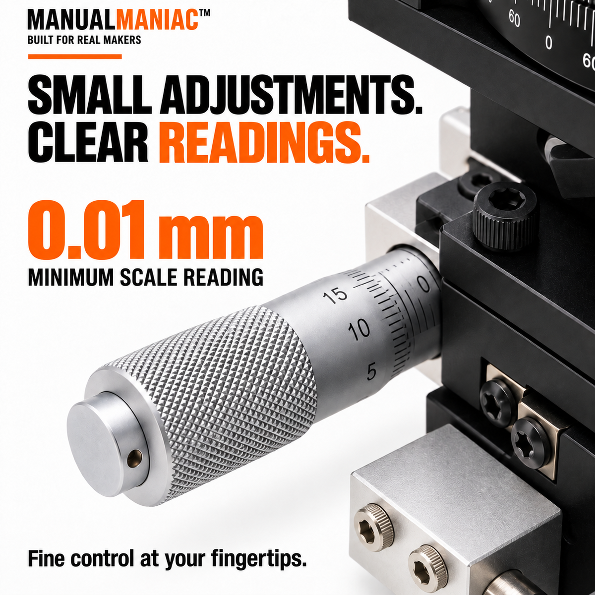 Manualmaniac™ PrecisionStage 4X
