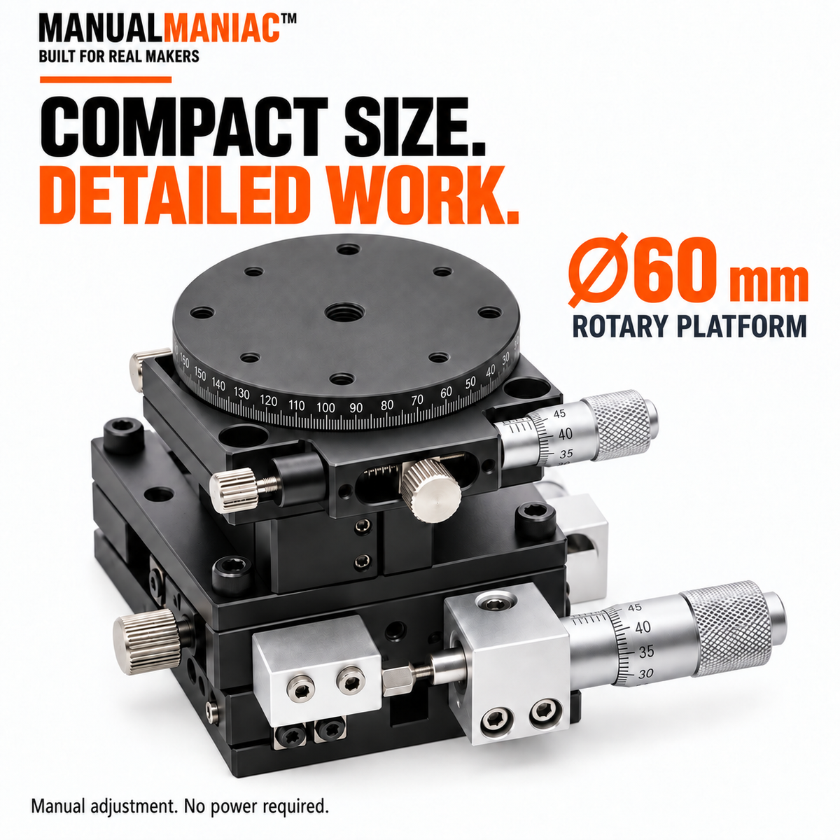 Manualmaniac™ PrecisionStage 4X