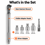 Manualmaniac™ Offset Ratchet Extension