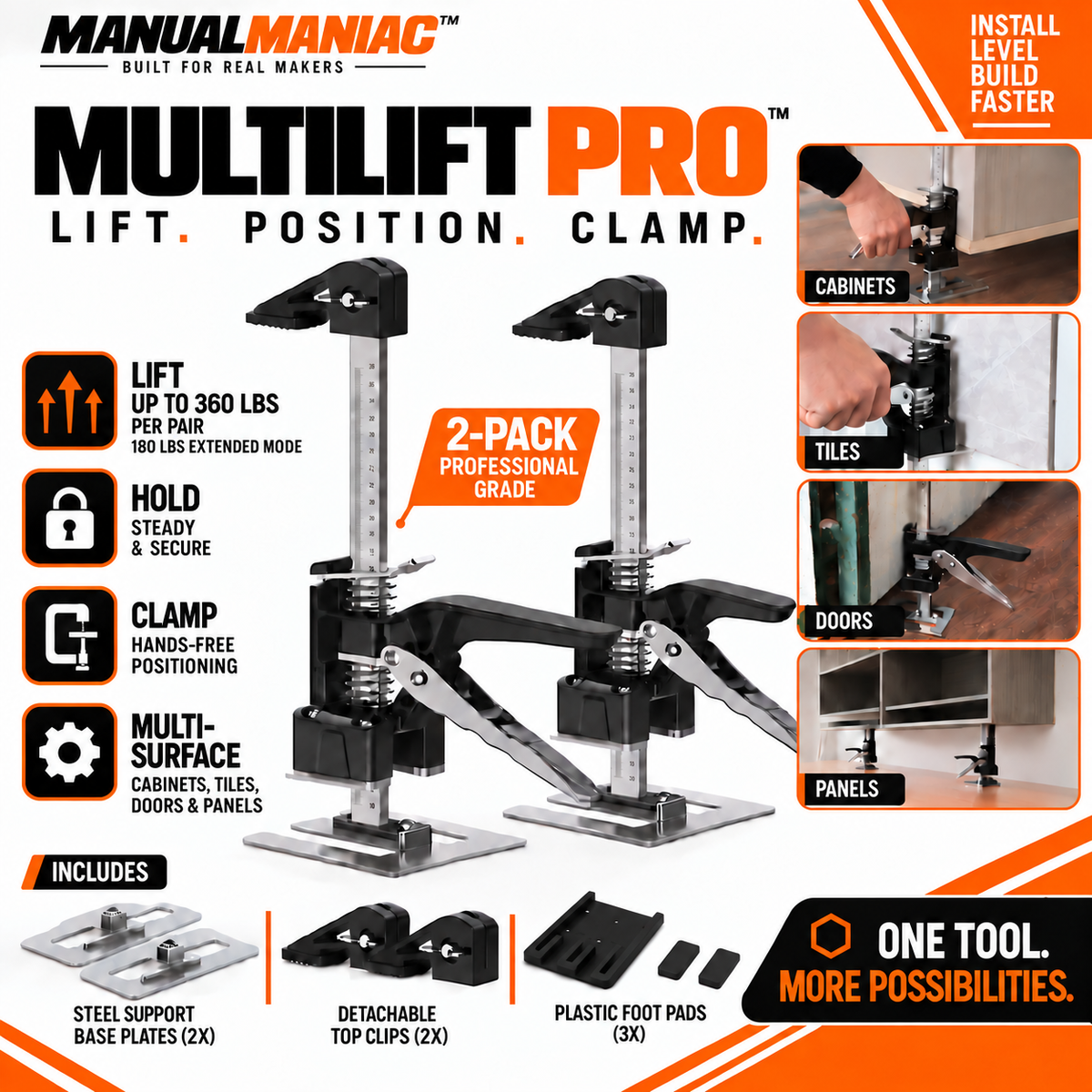 Manualmaniac™ MultiLift Pro