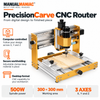 Manualmaniac™ PrecisionCarve CNC Router